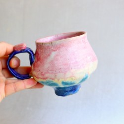 Candy Heart ceramic mug