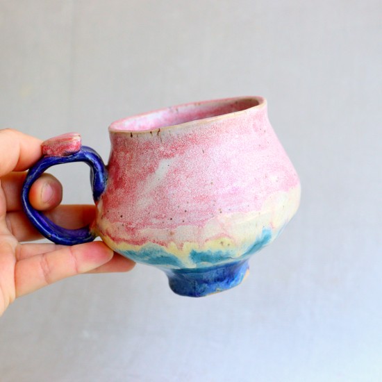 Candy Heart ceramic mug