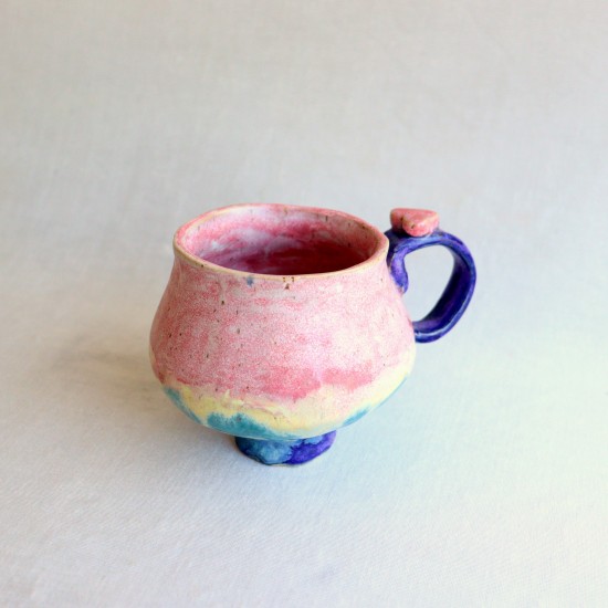 Candy Heart ceramic mug