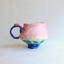 Candy Heart ceramic mug
