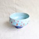 Orange Drop ceramic bowl