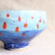 Orange Drop ceramic bowl