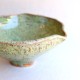 Green Blossom ceramic bowl