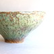 Green Blossom ceramic bowl