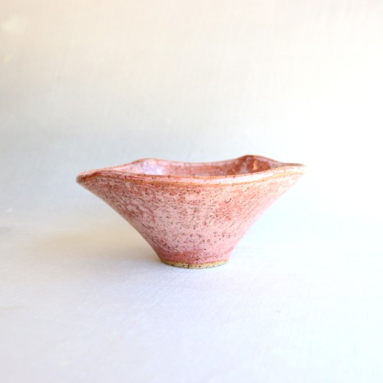 Pink Blossom ceramic bowl