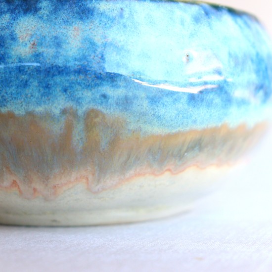 Magic Mushroom crystal ceramic bowl