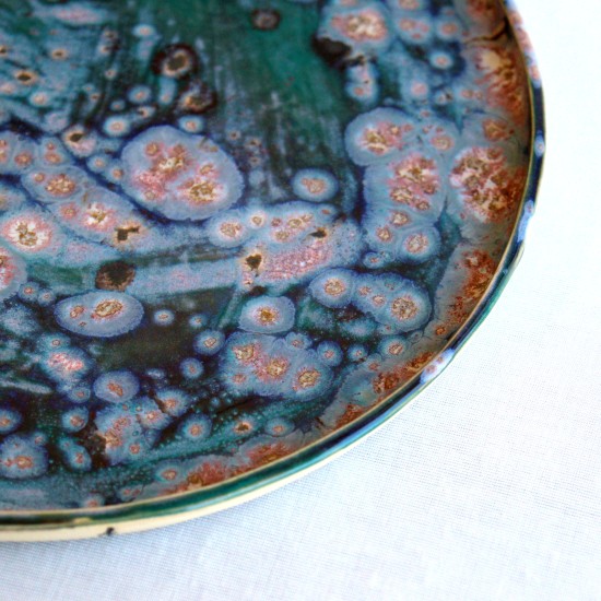 Fairy Swamp ceramic plate