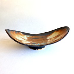 Moth ceramic platter 