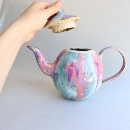 Unicorn Dream ceramic teapot