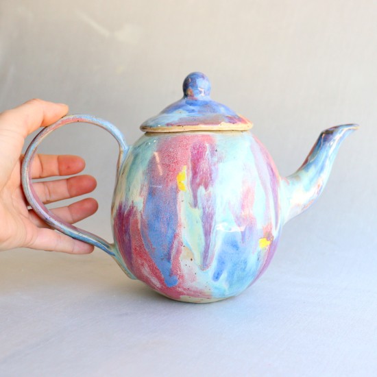 Unicorn Dream ceramic teapot