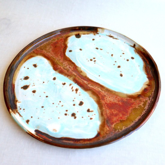 Upside Down ceramic plate