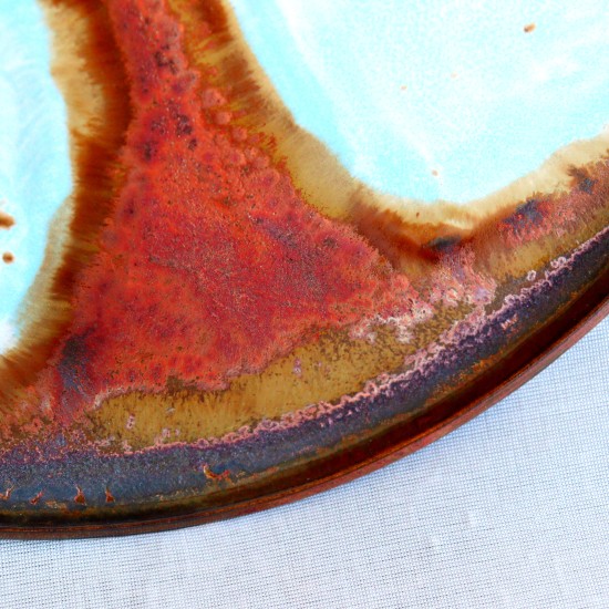 Upside Down ceramic plate