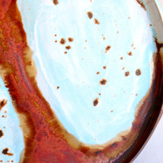 Upside Down ceramic plate