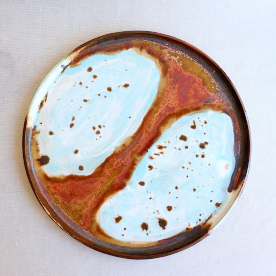 Upside Down ceramic plate
