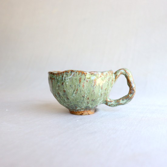 Ivy crystal ceramic mug