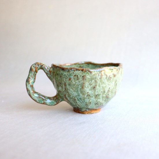 Ivy crystal ceramic mug