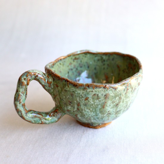 Ivy crystal ceramic mug