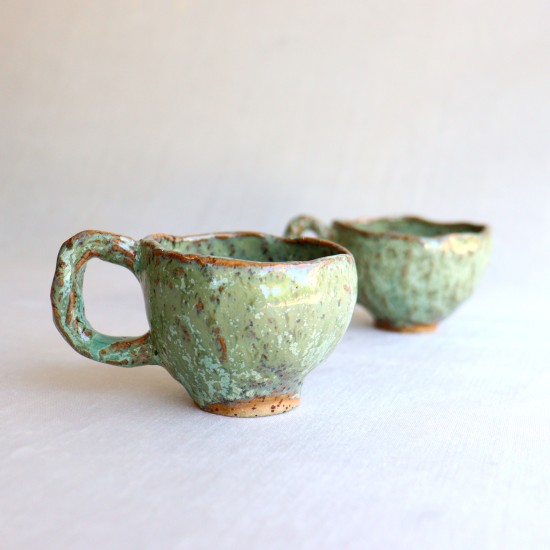 Ivy crystal ceramic mug