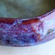 Purple Glow ceramic bowl