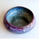 Purple Glow ceramic bowl s