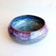 Purple Glow ceramic bowl s