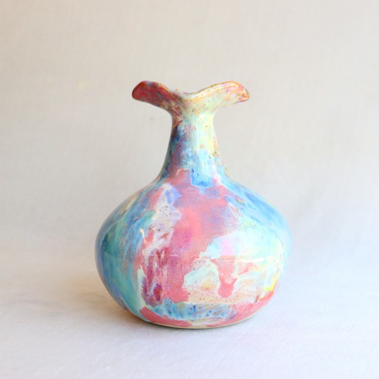 Unicorn Dream ceramic vase