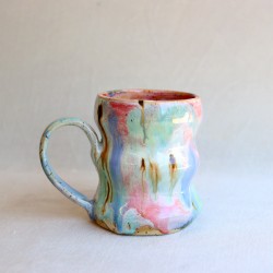 Unicorn Wigle Drip ceramic mug