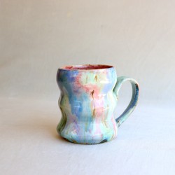 Unicorn Wigle Drip ceramic mug