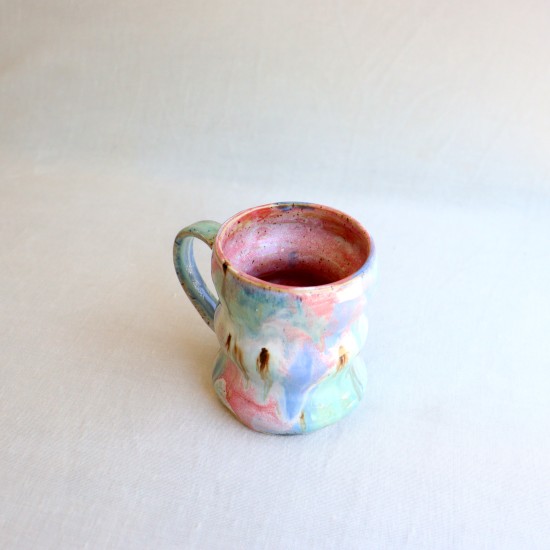 Unicorn Wigle Drip ceramic mug