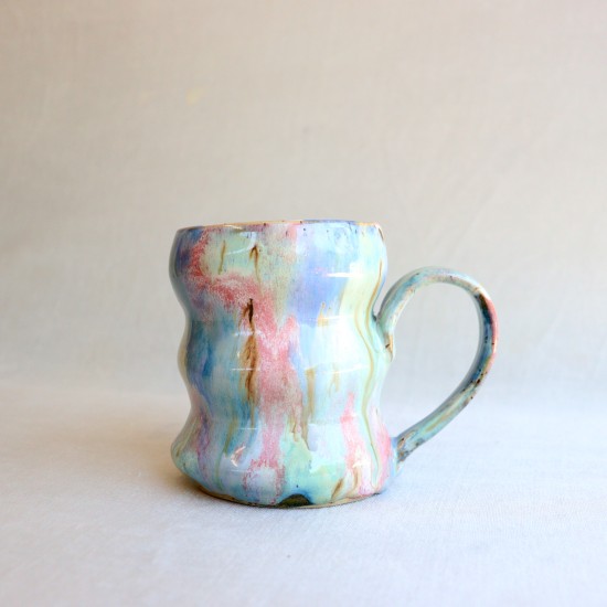 Unicorn Wigle Drip ceramic mug