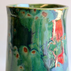 Fairy Swamp ceramic vase