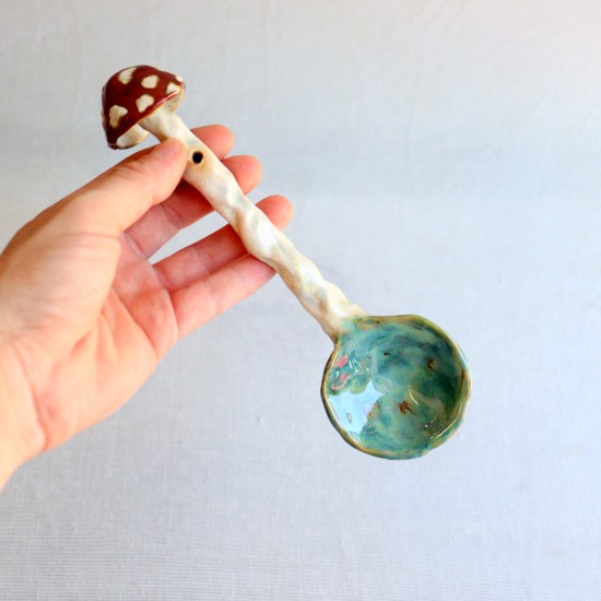 Magic mushroom spoon