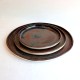 Deep Jasper ceramic plate 