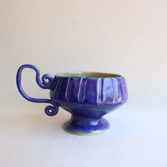 Purple Crystal ceramic mug
