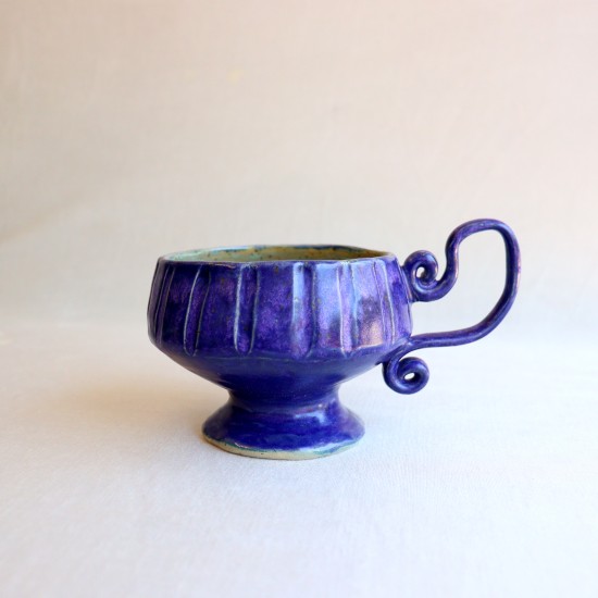 Purple Crystal ceramic mug