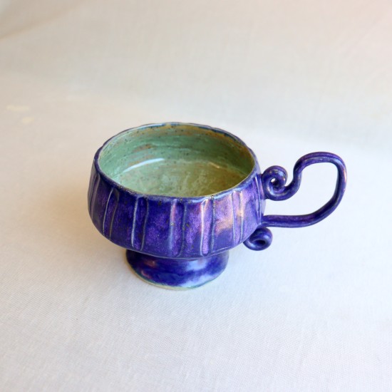 Purple Crystal ceramic mug