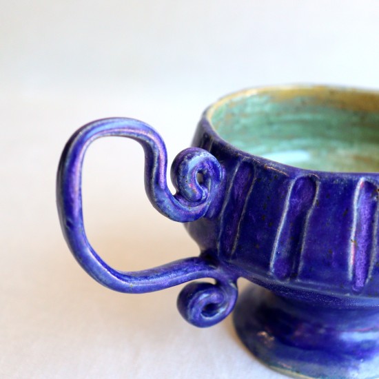 Purple Crystal ceramic mug