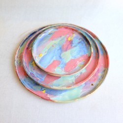 Unicorn Dream ceramic plate 
