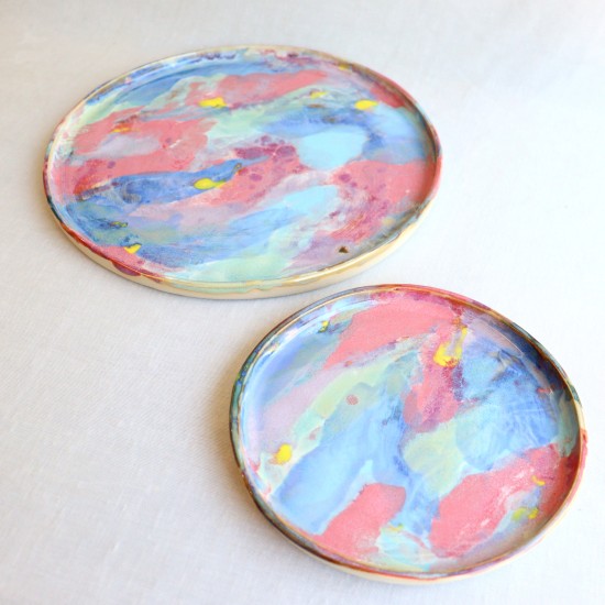 Unicorn Dream ceramic plate 