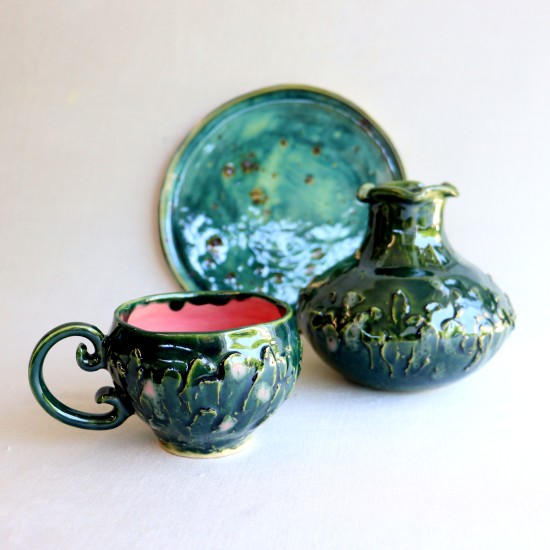 Fairy vision ceramic vase