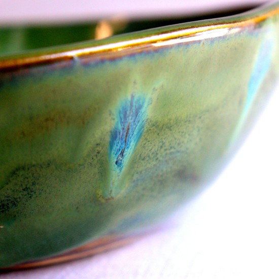 Wasabi ceramic bowl