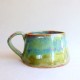 Wasabi Drip ceramic mug