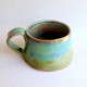 Wasabi Drip ceramic mug