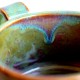 Wasabi Drip ceramic mug