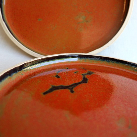 Golden East ceramic plate 