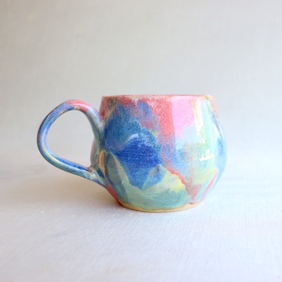 Unicorn Drip ceramic mug