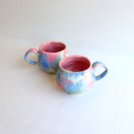 Unicorn Drip ceramic mug