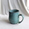 Turquoise κεραμική κούπα