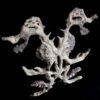 Alien Plant κεραμικό επιτοίχιο γλυπτό